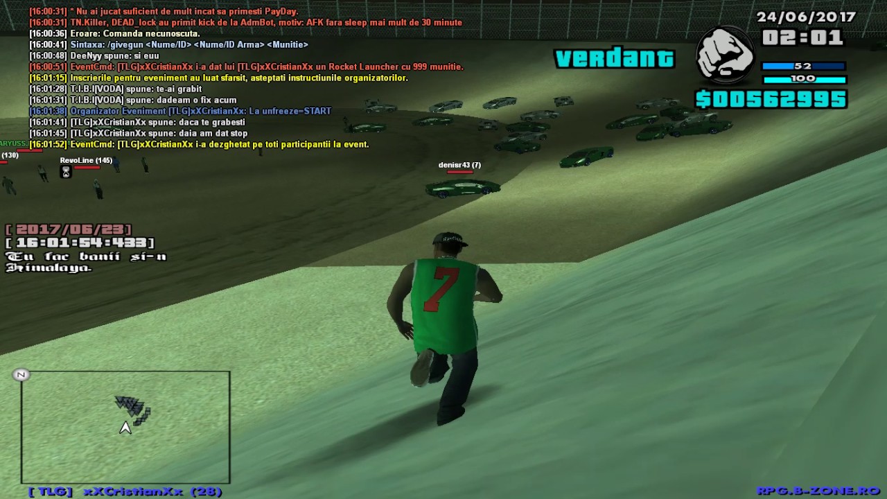 [SA:MP] RPG.B-ZONE.RO |Organizam un eveniment pe B-Zone #6 - YouTube