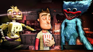FNAF is Chasing Me in the Poppy Playtime Theater in Garry's Mod!