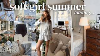 manifesting a nancy meyers summer │ apartment makeover, thrifting, intentions & visionboard