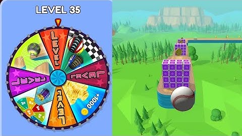 Going Balls Spin The Wheel Level 35 ( Android & IOS Gameplays )