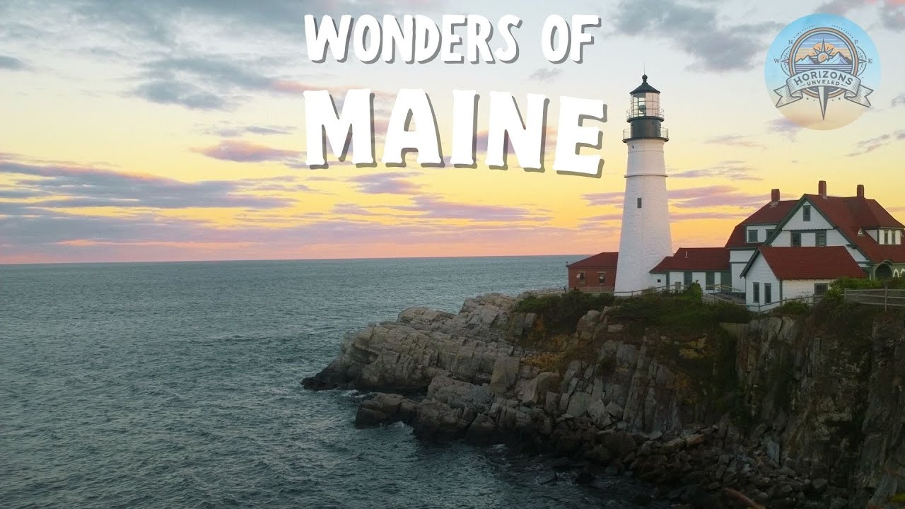 Wonders of Maine | The Most Amazing Places in Maine | Travel Video in 8k 60p HDR (Dolby)