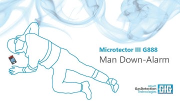 Microtector III G888 - Man Down-Alarm
