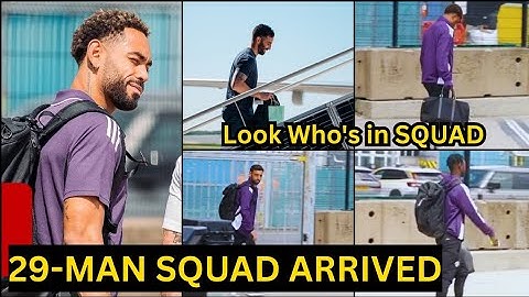 Cunha & Leon DEBUT🔥,Yoro,bruno,Amad,De Ligt, Heaven & Ruben Amorim 29-Man Squad Arrive for Leeds