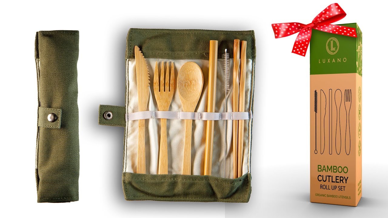 Bamboo Cutlery Set: The Eco-Friendly Stocking Stuffer!