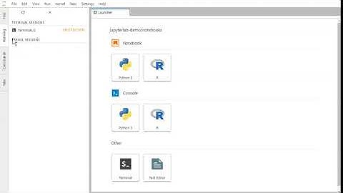 JupyterLab Running Kernels Stay Alive
