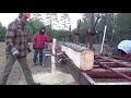 Foley Belsaw Sawmill Powered By Ford 8N Tractor