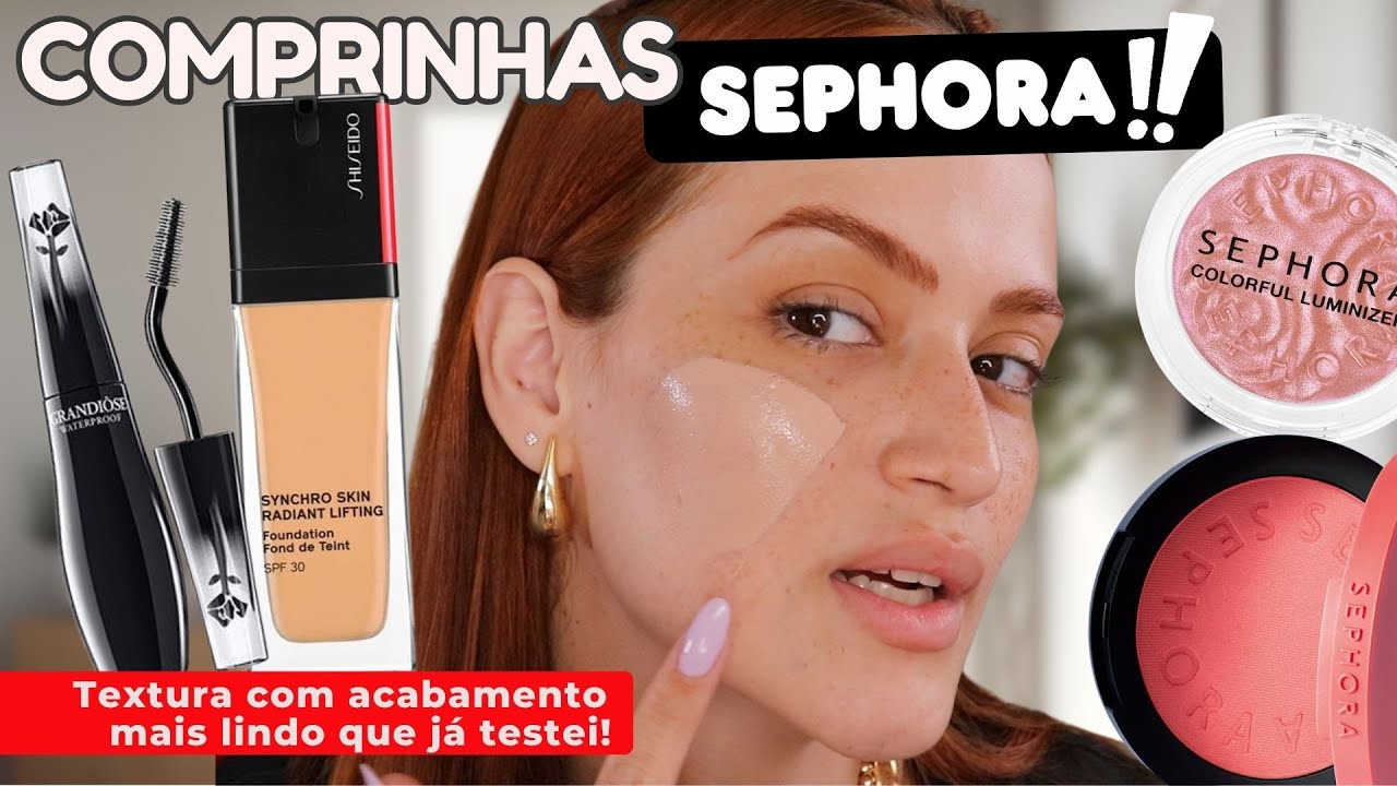 Make com comprinhas de SEPHORA | Shiseido, MAC, Too Faced, Lancome Sephora Collection e mais