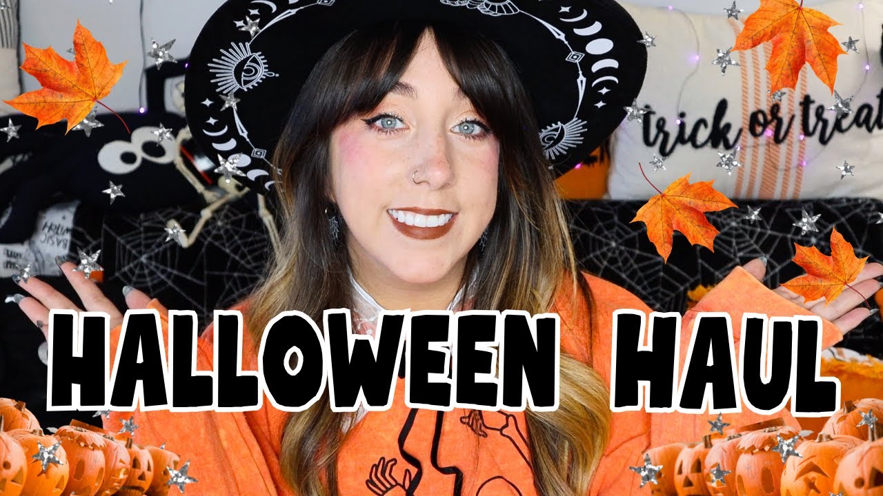 NEW HALLOWEEN HAUL! DECOR, CLOTHING, COSTUMES | HALLOWEEN HAPPY