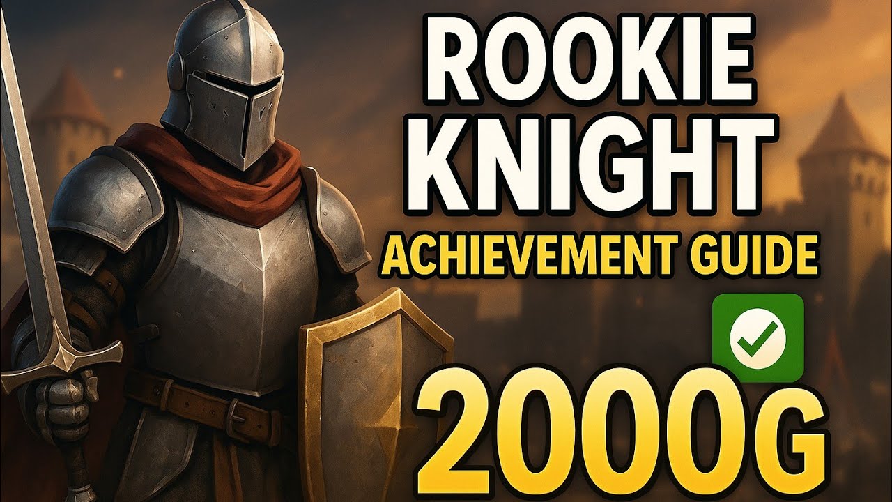 Руководство по получению достижения «Новичок-рыцарь» (2000G)