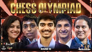 FIDE Chess Olympiad 2022 Day 10 | Gukesh vs Nodirbek!