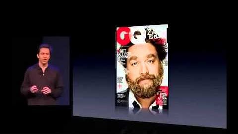 WWDC 2011 Keynote - iOS 5 Newsstand