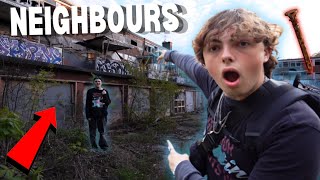 SNEAKING INTO ABANDONED APARTMENTS (GONE WRONG)
