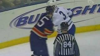 Wade Belak vs Bryan Allen Jan 18, 2007