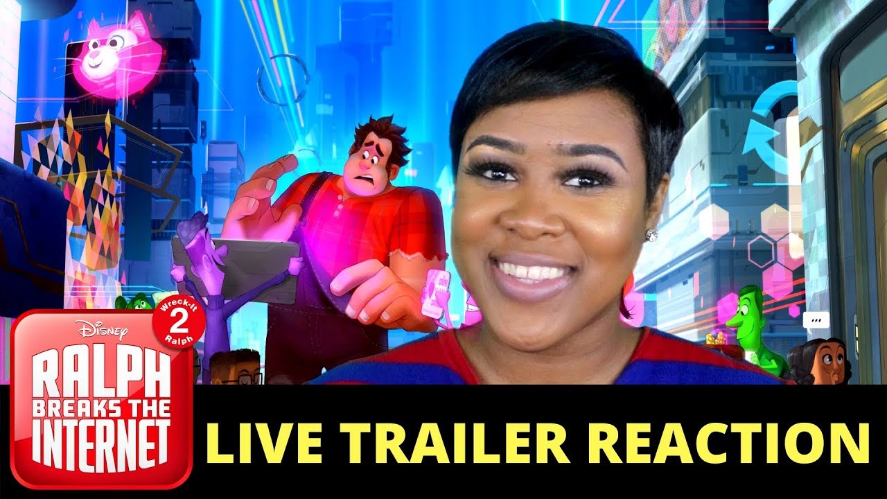 Recit Ralph 2 Wreck It Ralph 2 Official Teaser Trailer Live Reaction - YouTube