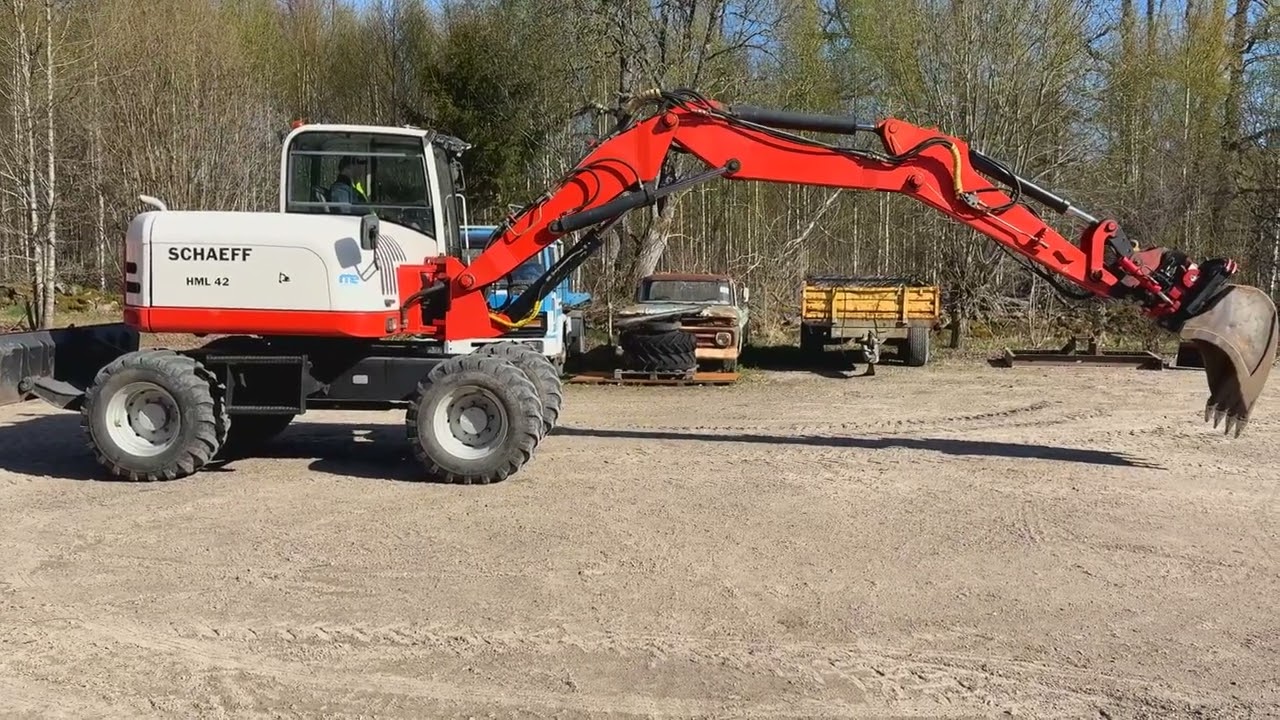 Hjulgrävare Schaeff Terex HML 42