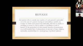 Global Peace Forum: LGBTQ Asylum & Global Refugee Crisis