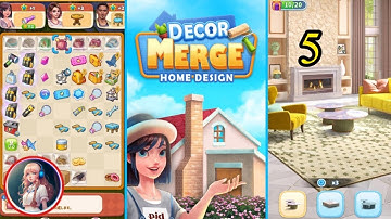 Merge Decor: Home Design||Episode:5 Area:4 Complete Walkthrough