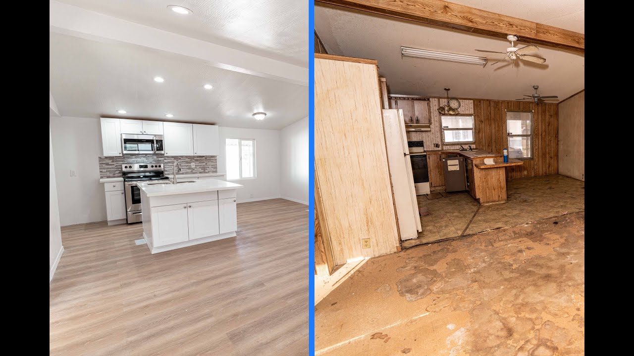 Mobile Home Renovation YouTube