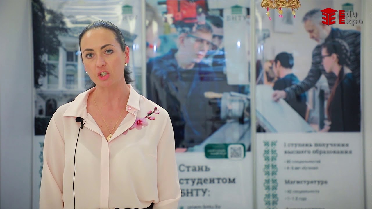 Belarusian National Technical University in International Education Fair 2019, oganized by Edu Expo