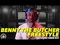 Benny The Butcher Freestyles over his own beat w/ Heem B$F (Bootleg Kev Freestyle #1)