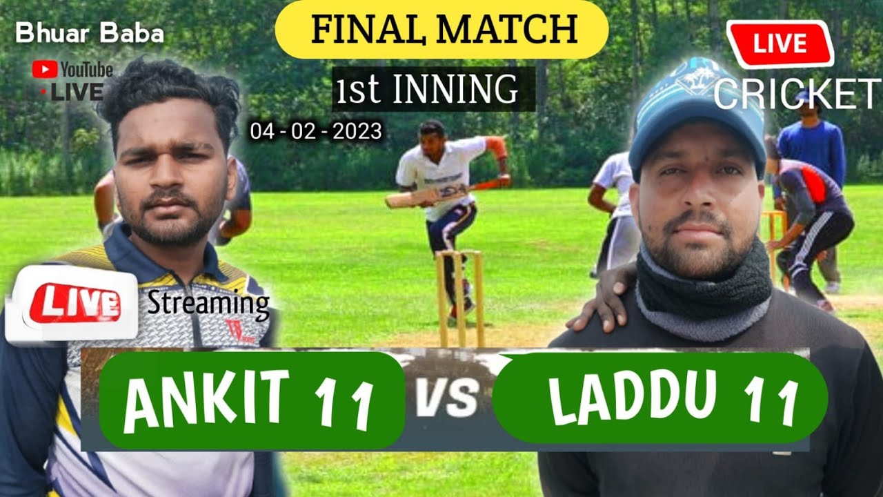 Today Live Mach | Laddu 11 V/S Ankit 11 | - YouTube