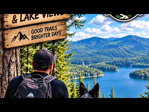 🌿 A Peaceful Walk Through the Woods | Forest Trail & Scenic Lake Adventure