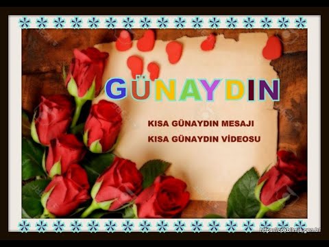 GÜNAYDIN . HAYIRLI SABAHLAR DOSTLAR...🍂💖🍂🍁💖🍁ÇOK KISA GÜNAYDIN VİDEOSU.