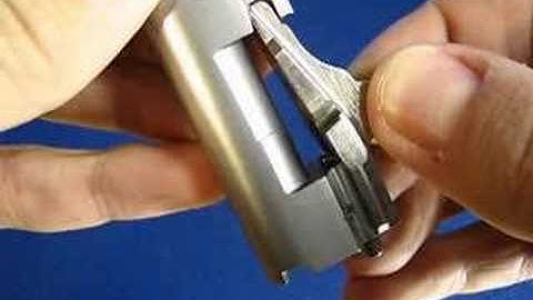 Removing locking block on a Beretta 92FS