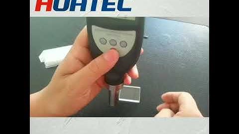 HUATEC Surface Roughness Tester SRT5100 Datailed description of operation.mp4