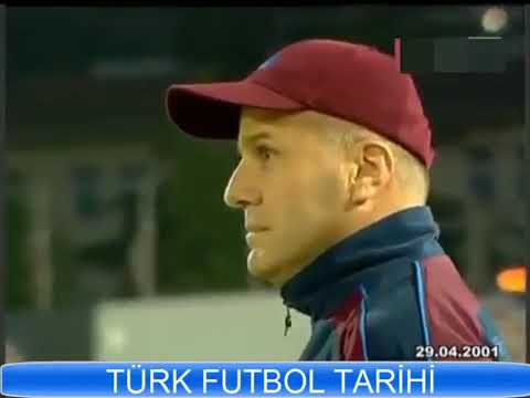 2000 2001 Trabzonspor Fenerbahçe HAMİ MANDIRALI'DAN TEK KURŞUN