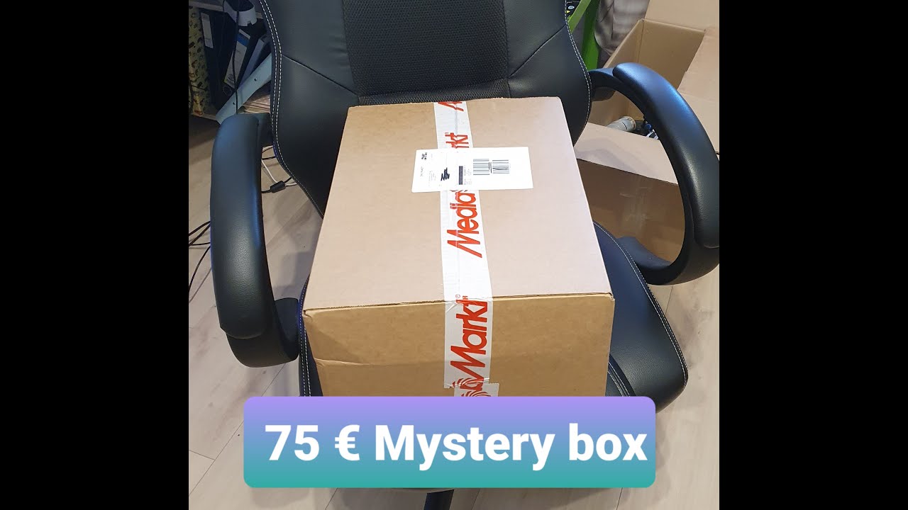 75 € Media markt Mystery Box Mai 150€ UVP YouTube