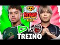 @LOUDBrawlStars vs CRAZY RACCOON - TREINO para o MUNDIAL DE BRAWL STARS 2025