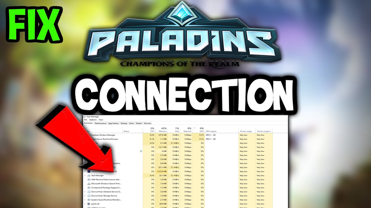 Paladins – How to Fix Connection Issues – Complete Tutorial - YouTube