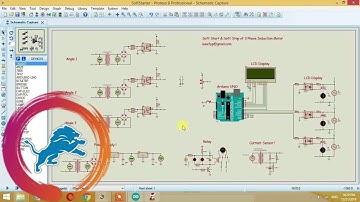 Soft Start & Soft Stop of 3 Phase Induction Motor | Soft Starter | Speed Control