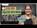 UPSC 2026: Polity Practice Set 3 | MCQs | Anuj Jindal