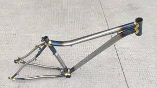 CRMO Bike Frame  Copper Brazing