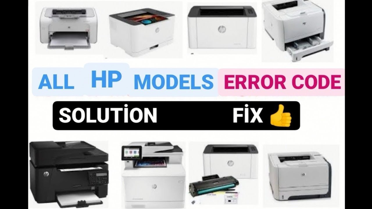 ALL HP ERROR CODES SOLUTIONS FIX -