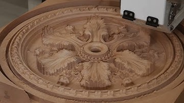 5.0 Robotics - Executive CNC Application Video detail 3d woodworking