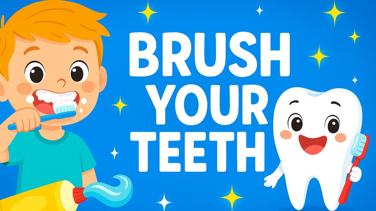 Brush Your Teeth 🦷 | Fun Kids Song for Healthy Smiles!