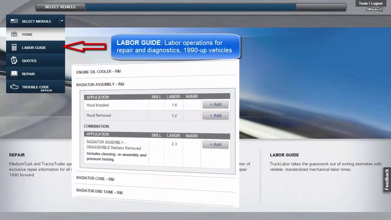Mitchell 1 TruckSeries 1 Product Overview - YouTube