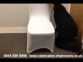 How to fit a wedding chair cover & sash How to fit a wedding chair cover & sash
