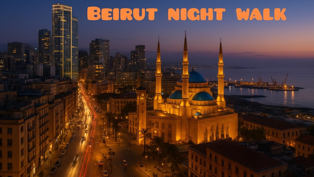 Beirut Night walk