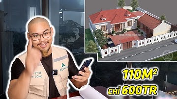 MẪU THIẾT KẾ BIỆT THỰ 1 TẦNG CẤP 4 MÁI NHẬT NÔNG THÔN | Kiến Trúc Achi