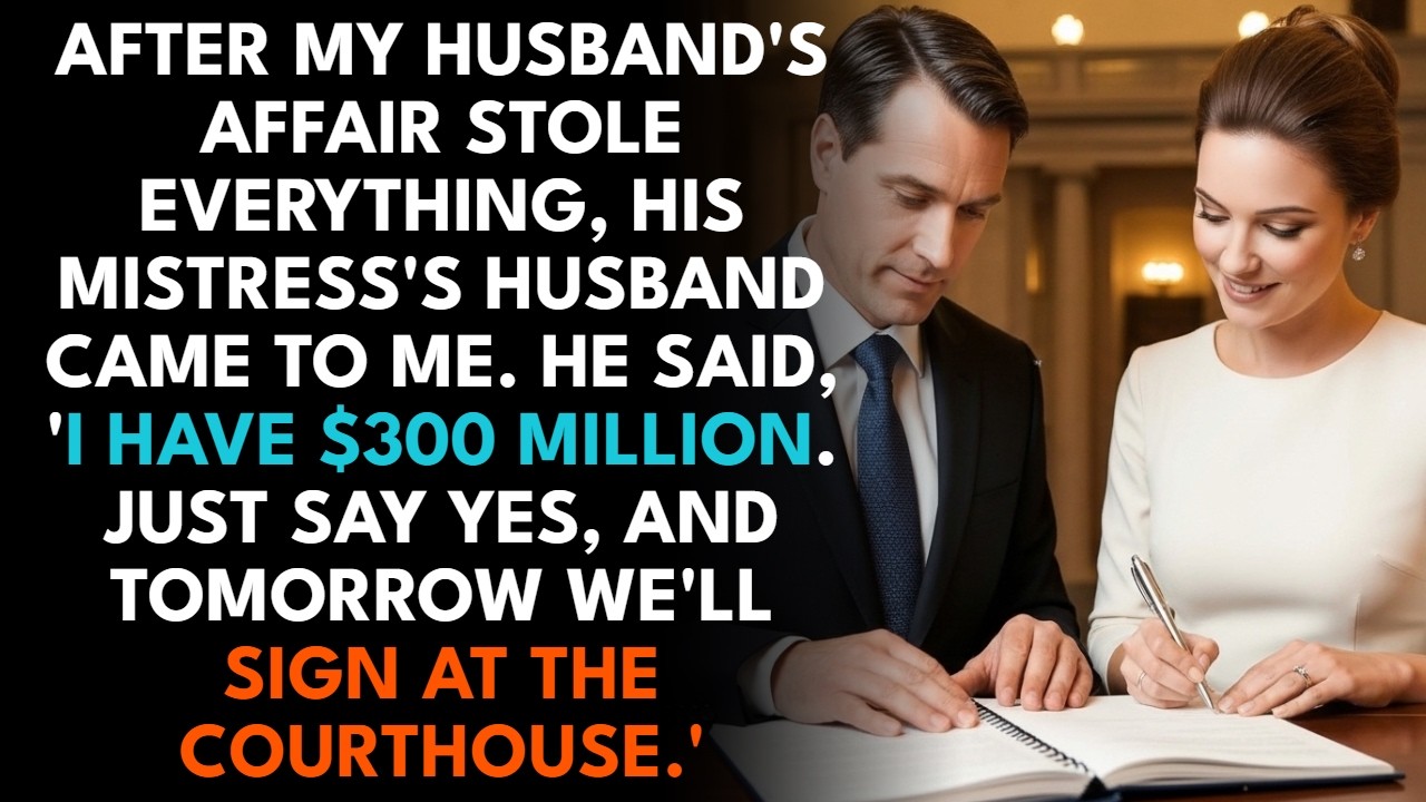After My Husband's Affair Wiped Out My Savings His Mistress's Husband Found Me He Said 'I Own A...