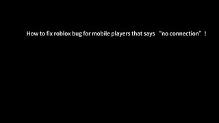 #Shorts How To Fix Mobile Roblox Bug