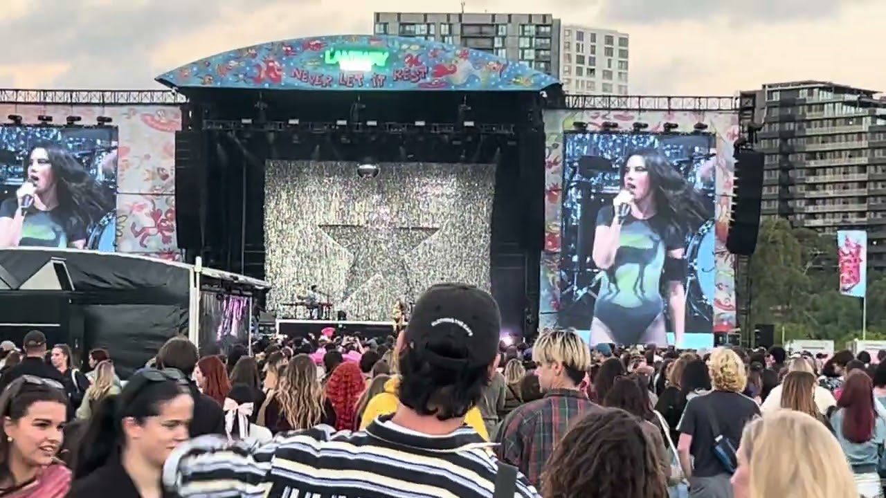 Wolf Alice Bloom Baby Bloom Laneway Melbourne