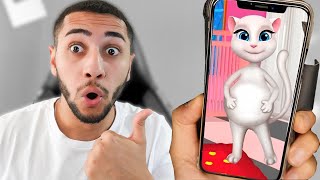 My Talki̇ng Angela Ki̇mden Hami̇le? Söyledi̇ Tom Çıldırdı