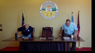 Scioto County Commissioners Meeting Thursday, July 30, 2026