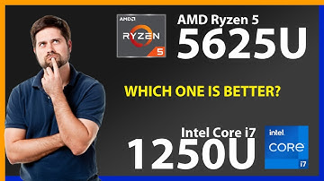 AMD Ryzen 5 5625U vs INTEL Core i7 1250U Technical Comparison