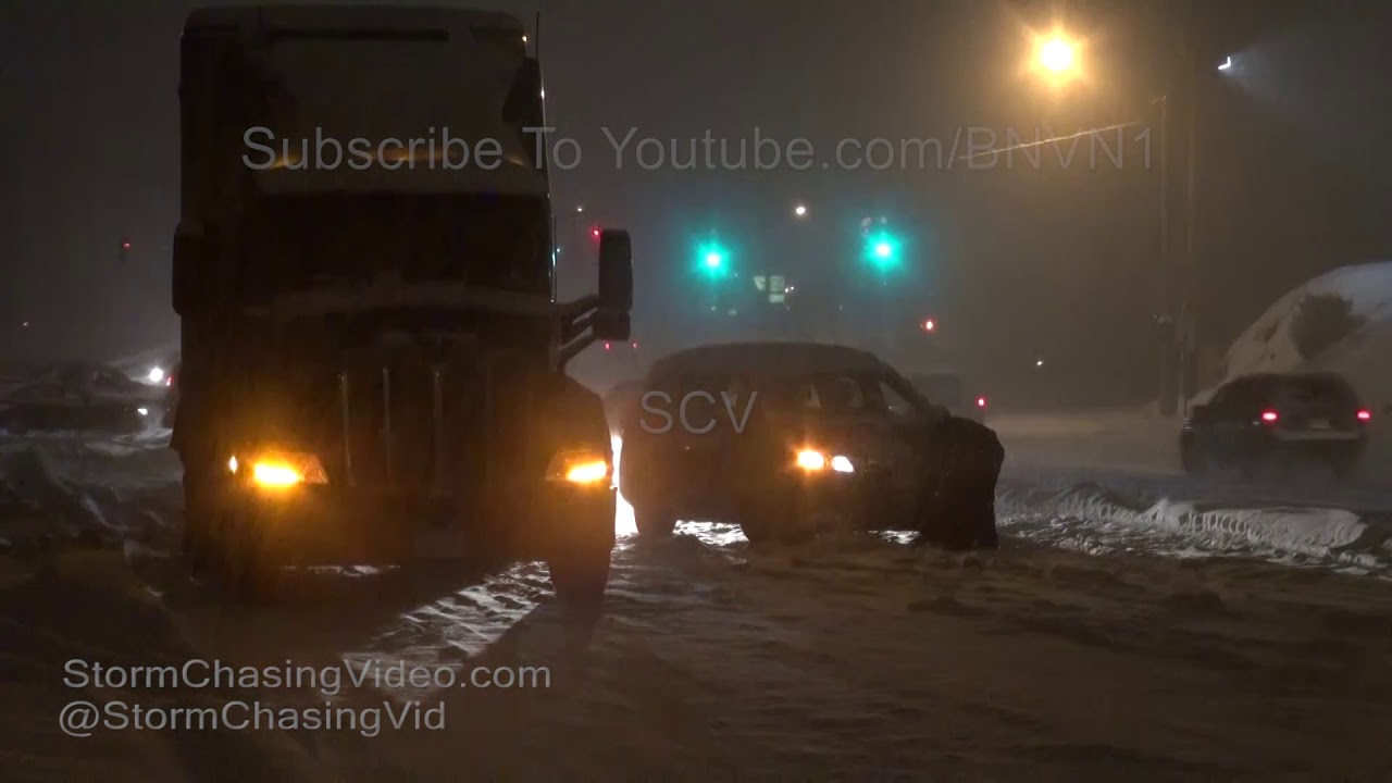 Poughkeepsie, NY Travel Nightmare in Heavy Snow - 11/15/2018